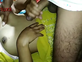 Bhabhi fucking fellow-citizen in-law house carnal knowledge video